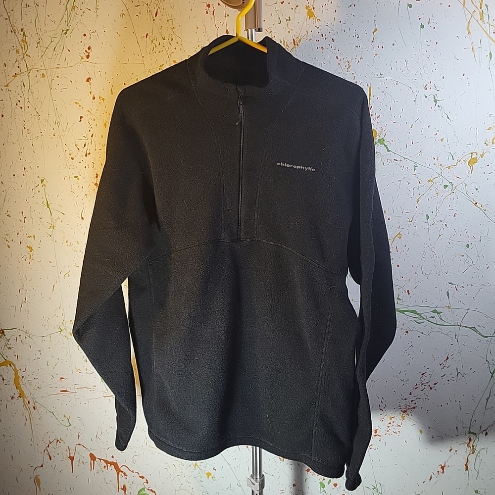 Vintage Chlorophylle Fleece Shirt Men Size L Canada Made